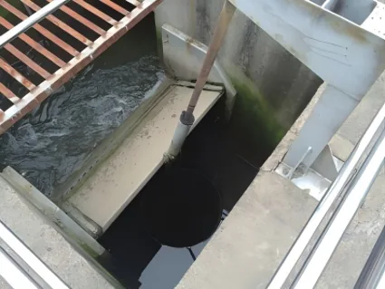 Rotary adjustable weir gate
