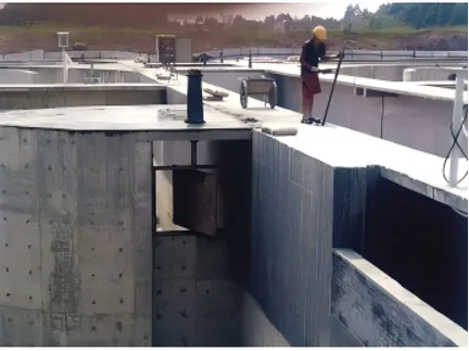 Internal recirculation rotary gate